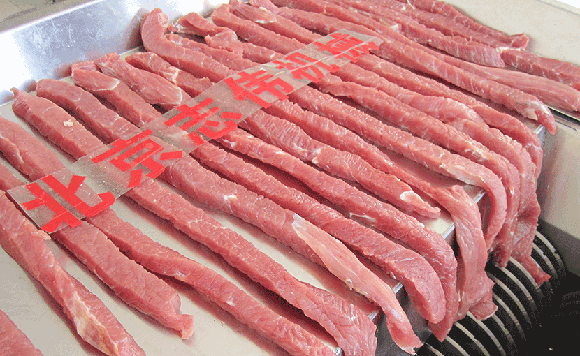 ZW-682大型切肉片、肉條機